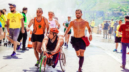 Physically challenged help from 10 Limited